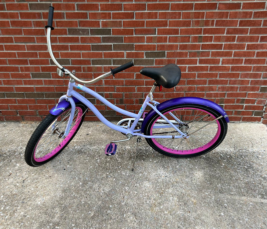 Kids' 20in Purple Beach Cruiser